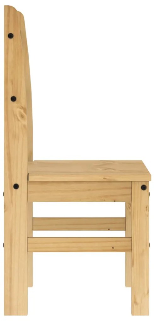 Cadeiras de jantar 2 pcs 40x46x99 cm madeira de pinho maciça