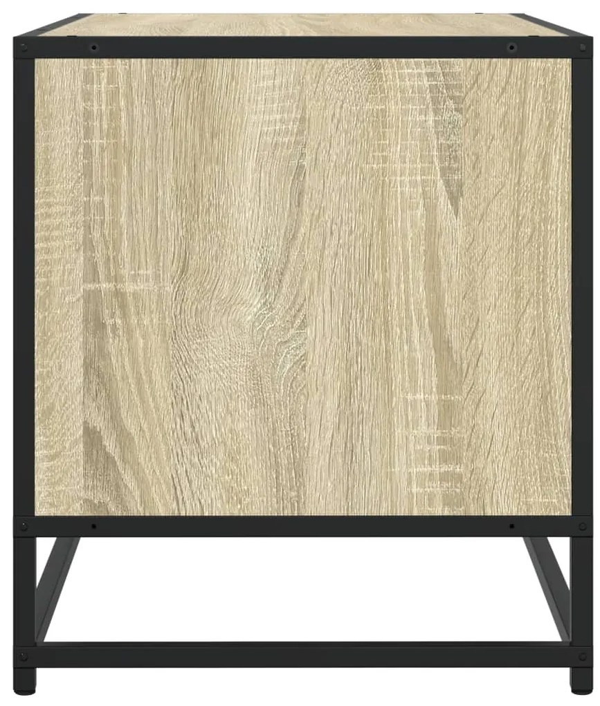 Móvel TV 120,5x40x46 cm derivados madeira/metal carvalho sonoma