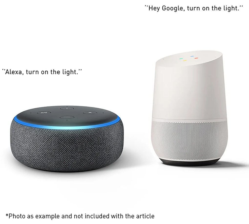 Candeeiro de parede inteligente em aço com abajur cinzento incl. Wi-Fi A60 - Brescia Moderno