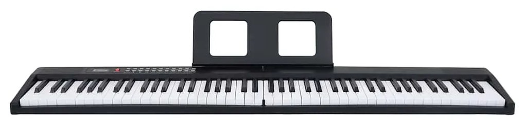 88 teclas Piano teclado elétrico com suporte de música dobrável