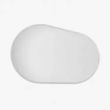 Espelho Oval Para Casa De Banho Com Luz Led E Antivapor Meunier ↔︎ 100 Cm - Sklum