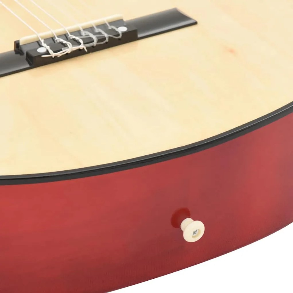 12 pcs conjunto de guitarra com equalizador e 6 cordas