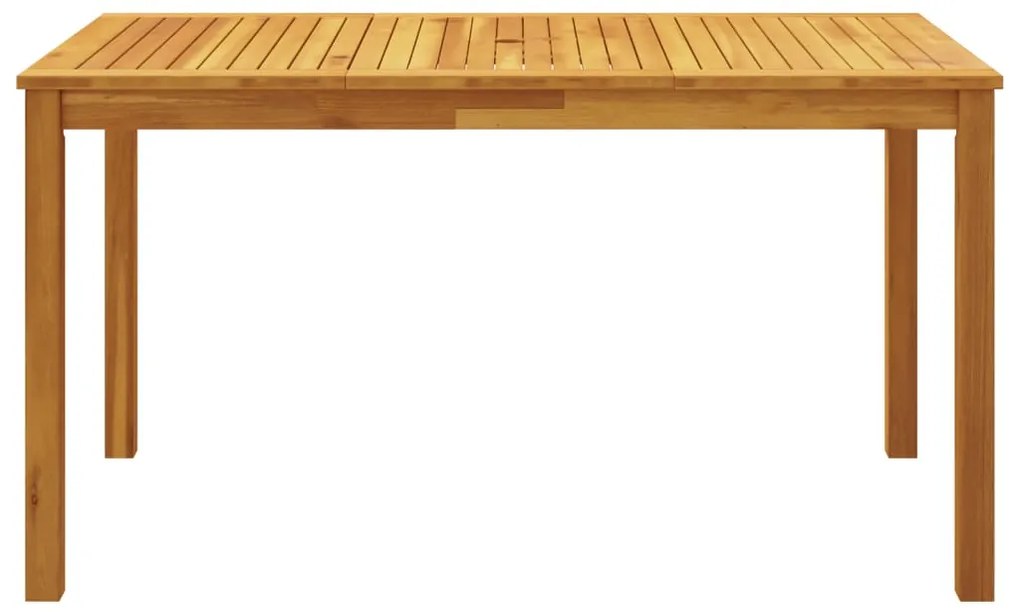 Conjunto de jantar p/ jardim 5 pcs madeira de acácia maciça