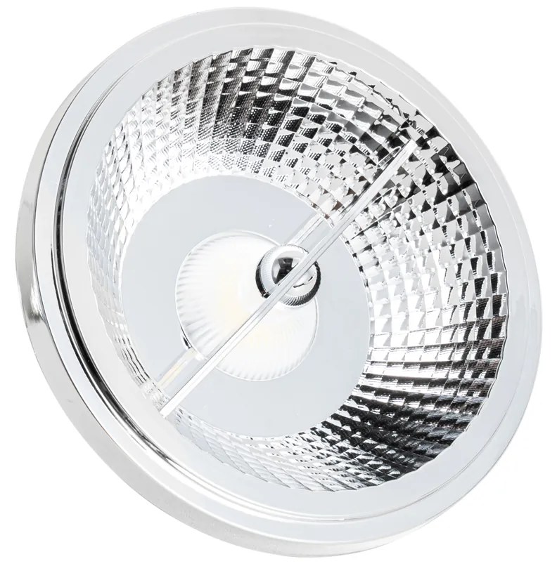 Conjunto de 5 Lâmpadas LED GU10 Reguláveis 111mm 10.5W 770 lm 3000K