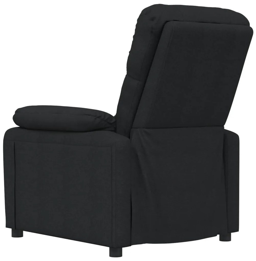 Poltrona de massagens tecido preto