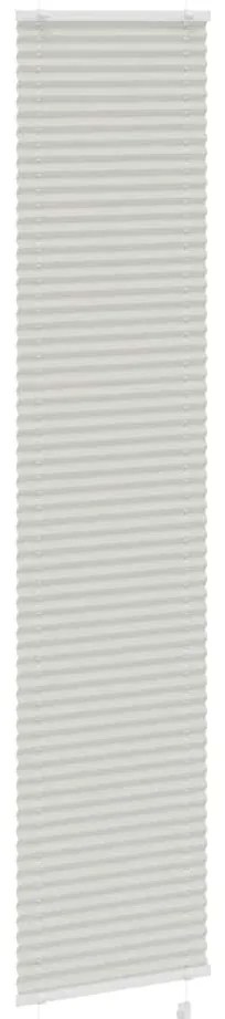 Cinzento Luz Plissada Cega 40x200 cm Largura Tecido 39,4 cm