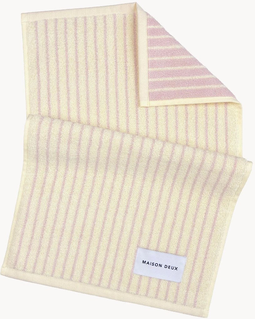 Toalha de mãos em algodão Stripes