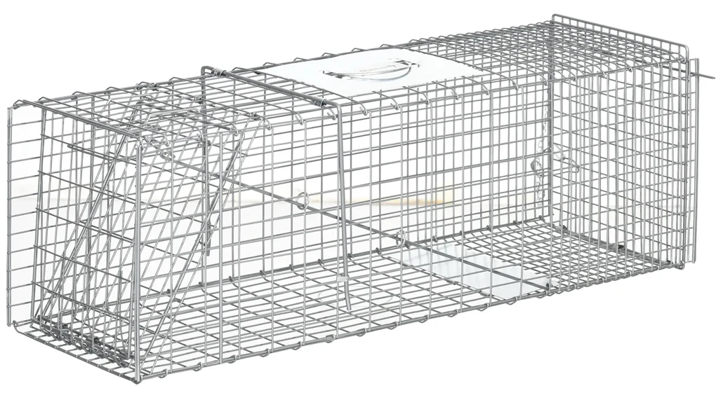 Pawhut 37 Humane Cage Live Small Animal Trap - Green