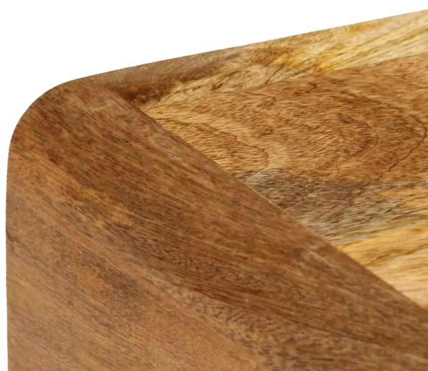 Mesa de centro madeira de mangueira maciça 90x50x40 cm