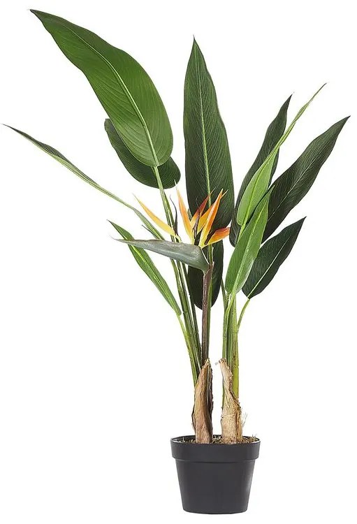 Planta artificial em vaso 115 cm STRELITZIA TREE Beliani