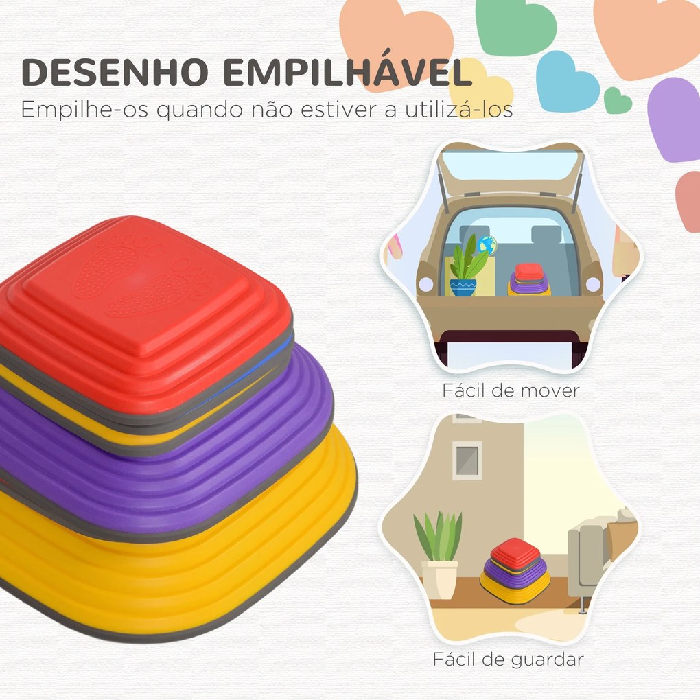 AIYAPLAY Conjunto de Blocos de Equilíbrio para Crianças Empilhável de
