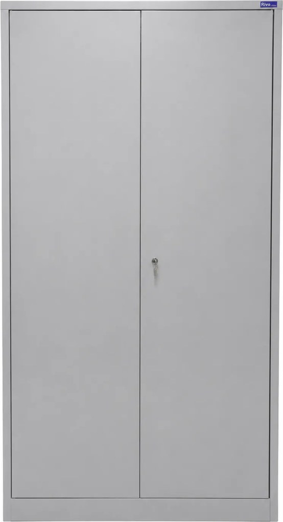 Armário Multiusos Limpeza Cinza Riva Office 1950x1000x420mm
