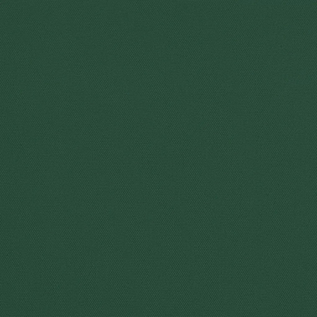 Guarda-sol de jardim com poste de madeira 400x273 cm verde