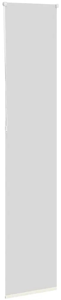 Persiana de enrolar 60x210 cm largura tecido 55,7 cm poliéster