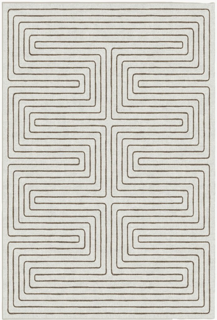 Tapete lavável em chenille Labyrinth por Jonathan Adler