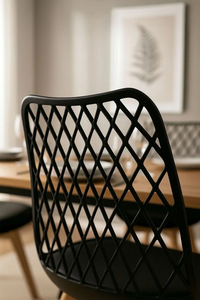 Pack 4 Cadeiras Mima - Preto