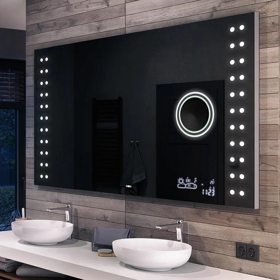 Espelho para Banheiro com Iluminação LED L56  x=50 x   y=40 cm