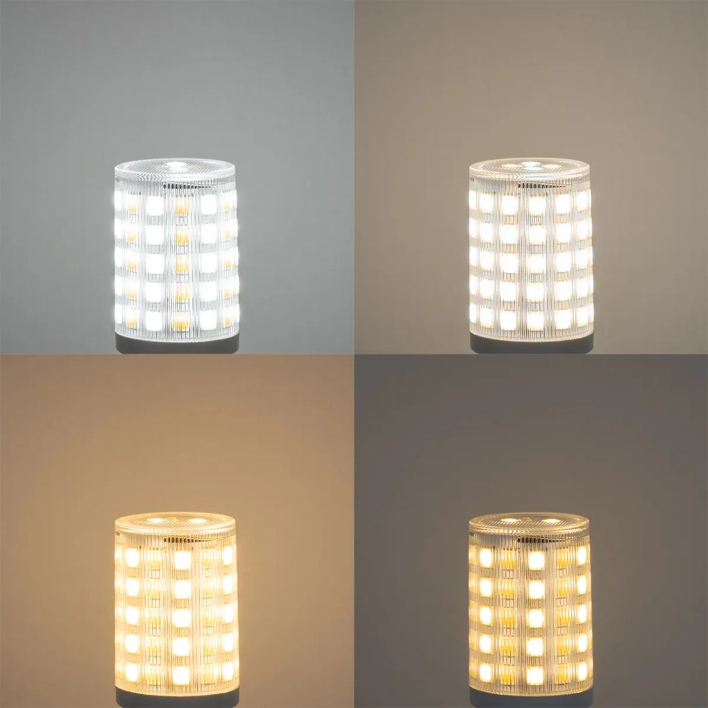 Conjunto de 3 lâmpadas LED G9 inteligentes reguláveis 2,5 W 250 lm 2700K-6500K incl. Hub Inteligente Zigbee