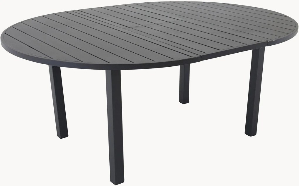 Mesa de jardim redonda extensível Marbella, 140-190 cm