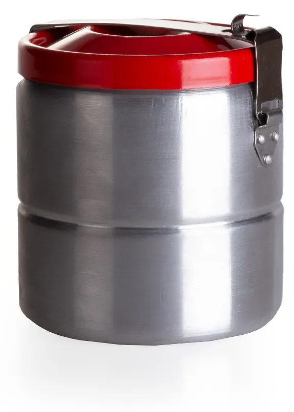 Marmita Dupla com Tampa Pintada 12X13cm