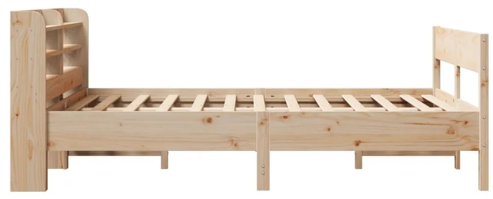Cama sem colchão 160x200 cm madeira de pinho maciça