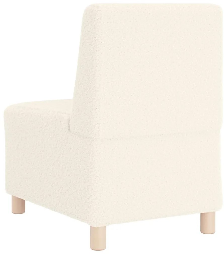 Sofá Chiar 2 pcs Creme 55 x 74 x 82 cm Tecido de veludo côtelé