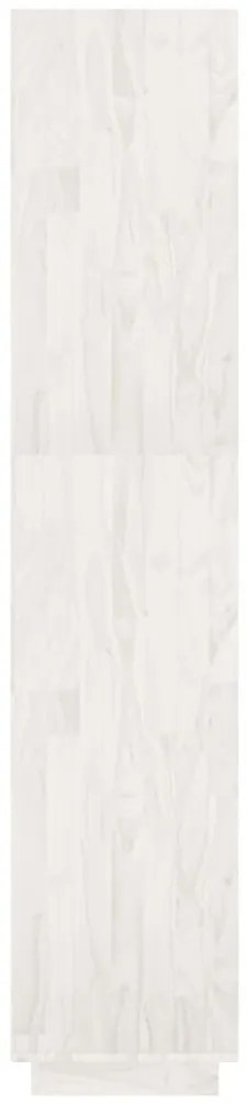 Estante/divisória 60x35x167 cm madeira de pinho maciça branco
