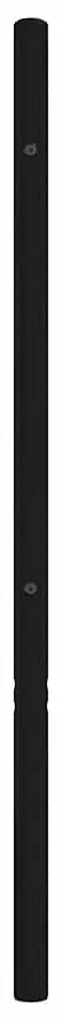 Cabeceira de cama 150 cm metal preto