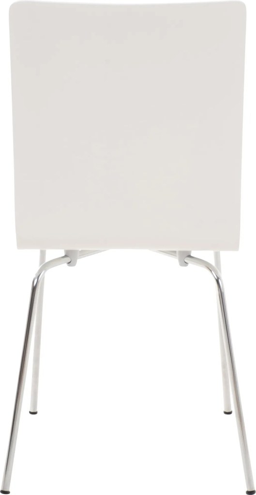 Conjunto de 2 cadeiras de cozinha e sala de jantar Pepe 43 x 87 x 47 cm Branco