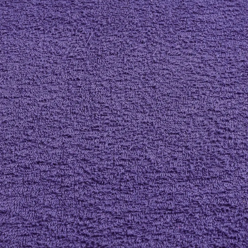 Toalhas de mãos 4 pcs 30x30 cm 360 gsm 100% algodão roxo