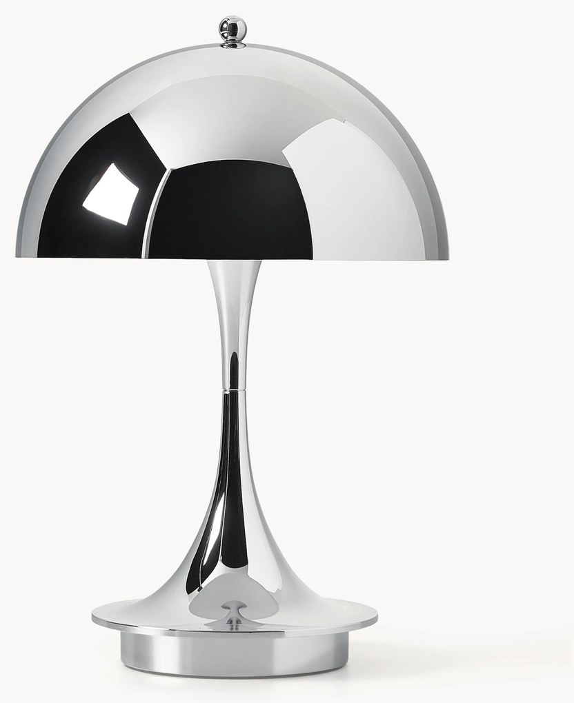 Candeeiro de mesa LED portátil e regulável Panthella 160, Design Verner Panton