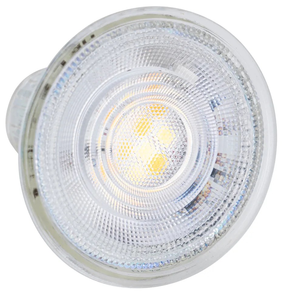 Conjunto de 5 lâmpadas LED inteligentes GU10 50mm reguláveis 4,7W 345 lm 2700-6500K
