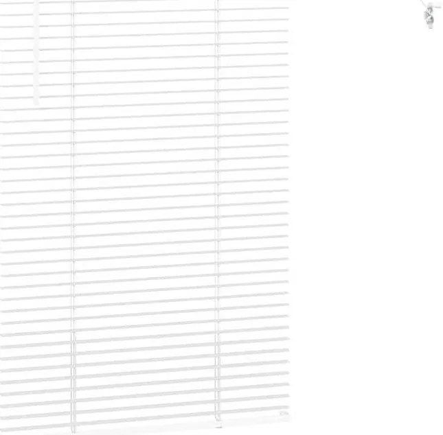 Persiana de Janela com cortinas Outros Manual Branco 80 x 130 cm Alumí
