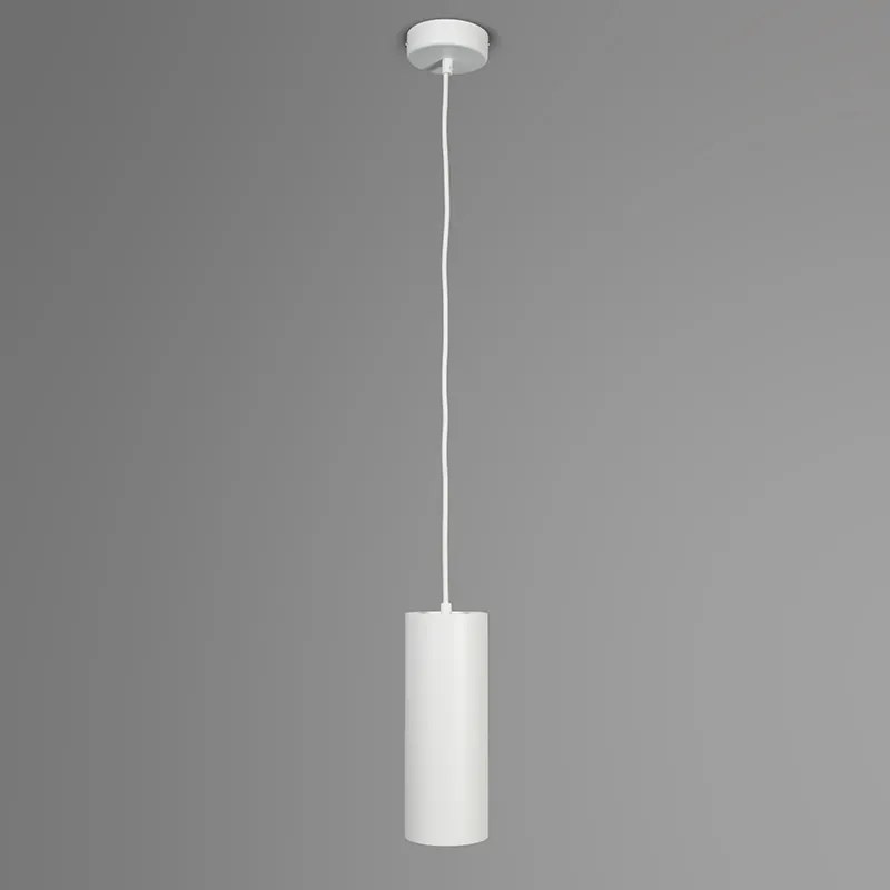 Candeeiro de suspensão de design branco - Tubo Design,Moderno