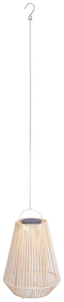 Candeeiro de Mesa Boémio Bege Incl. LED Regulável em 3 Níveis IP54 Recarregável por Energia Solar - Duca