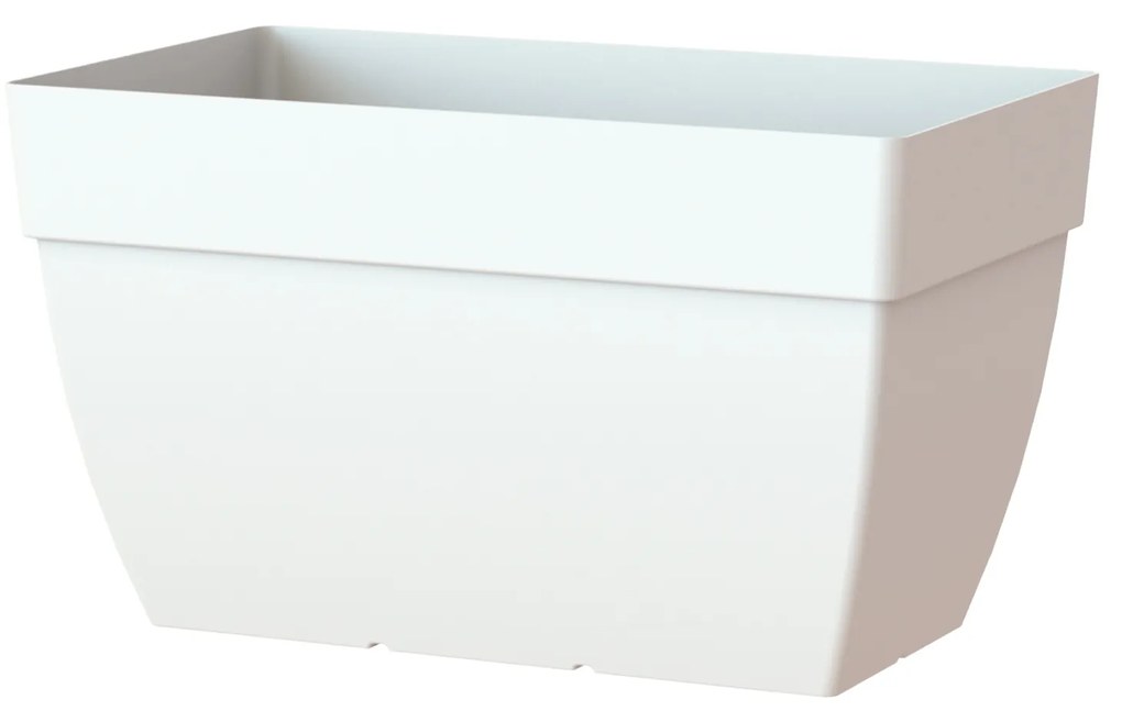Floreira Capri Xl 100X45X45cm 165L Branco
