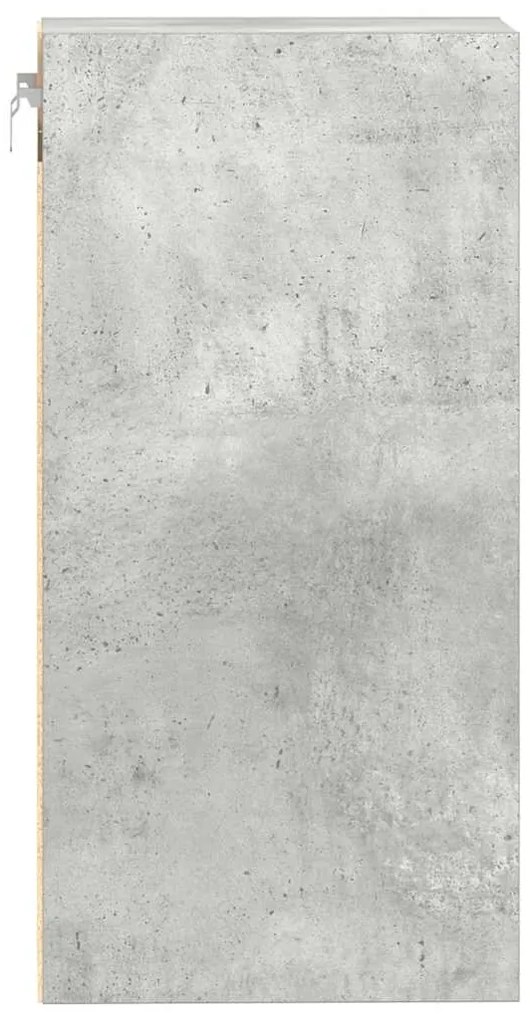 Armário suspenso “Riga” 40x29,5x60 cm cinza cimento