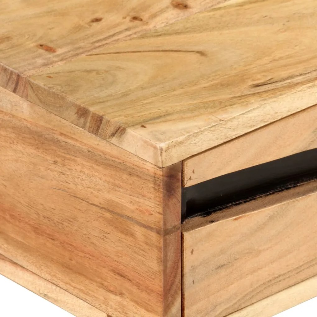 Mesa de centro 88x50x42 cm madeira de acácia maciça