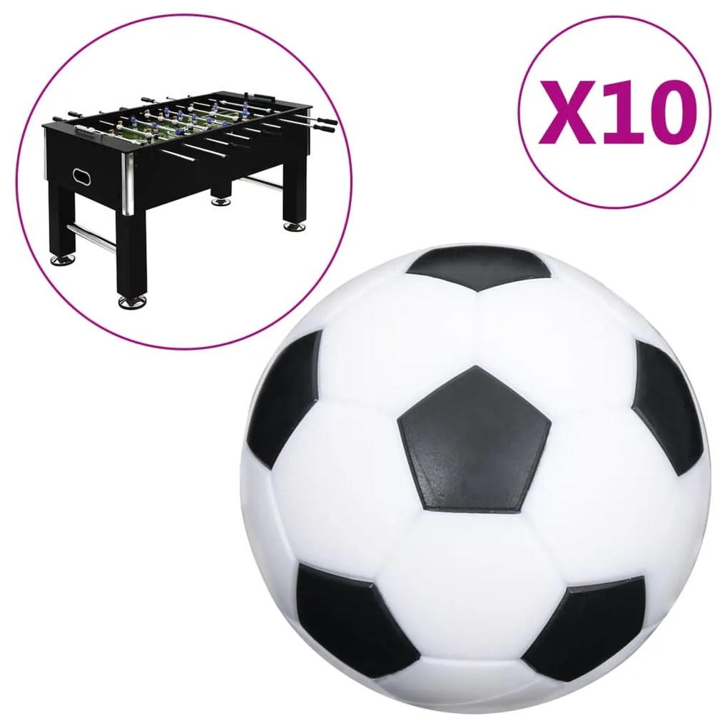 Bolas para mesa de matraquilhos 10 pcs 32 mm ABS