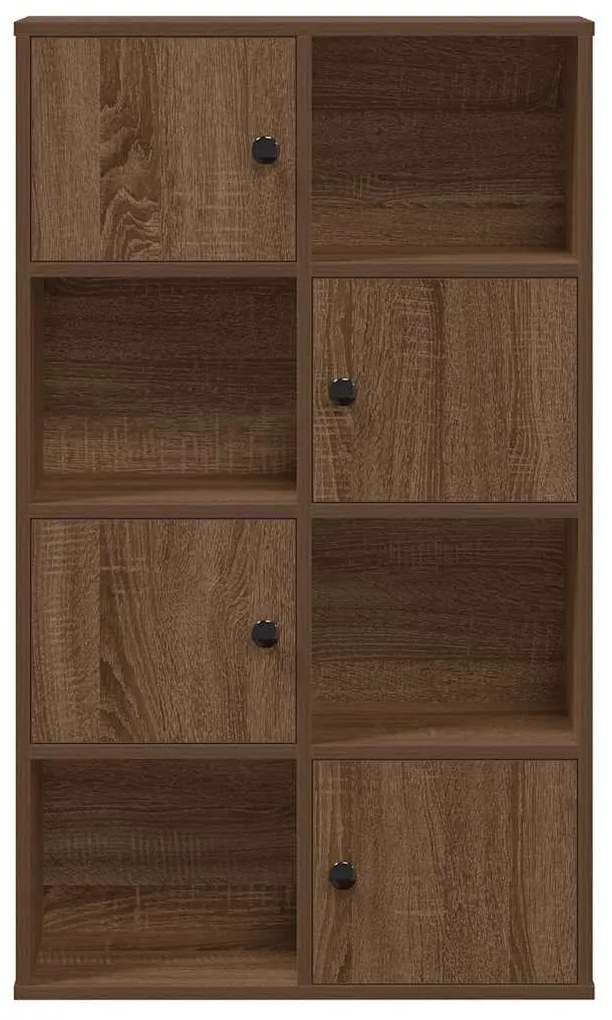 Estante 60x24x101,5 cm derivados de madeira carvalho castanho