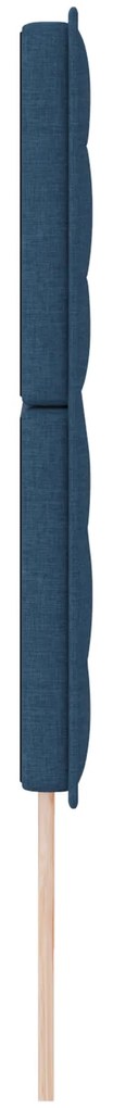 Cabeceira Design Lines Azul 200 cm Tecido