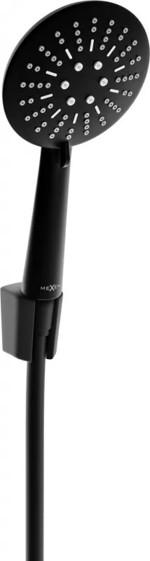 Mexen R-67 conjunto de duche fixo, preto - 785675052-70