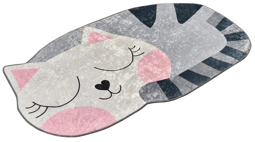 Tapete Bıg Cat – Multicolor – 60x100 cm | Tribo Home