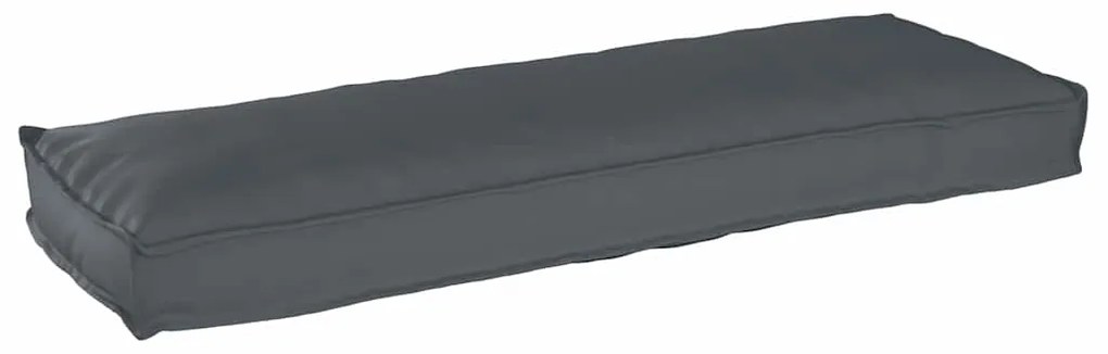 vidaXL Almofada de Palete Antracite 120 x 40 x 8 cm - Tecido Oxford