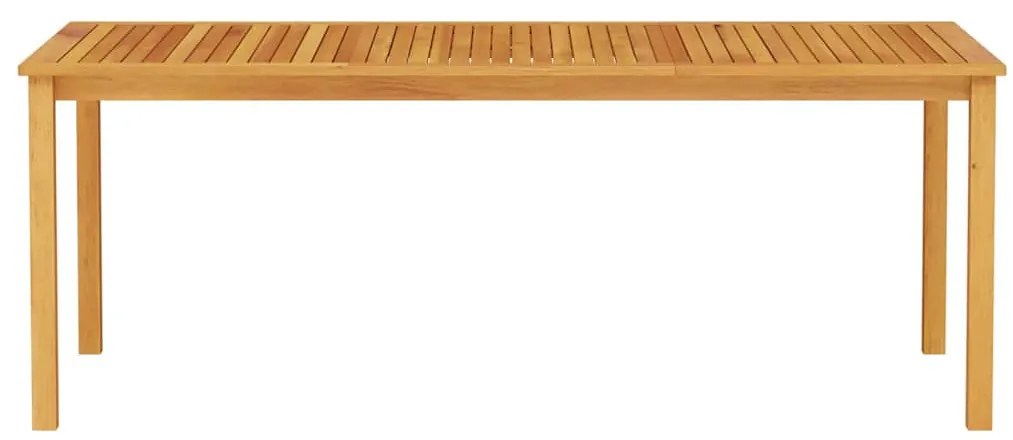 Conjunto de Mesa de Jantar 9 pcs 180 x 90 x 75 cm
