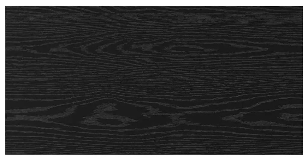 Prancha de Estante para Livros 4 pcs Preto 100 x 40 x 1.5cm