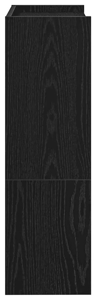 Sapateira 80x25x61,5 cm derivados de madeira preto