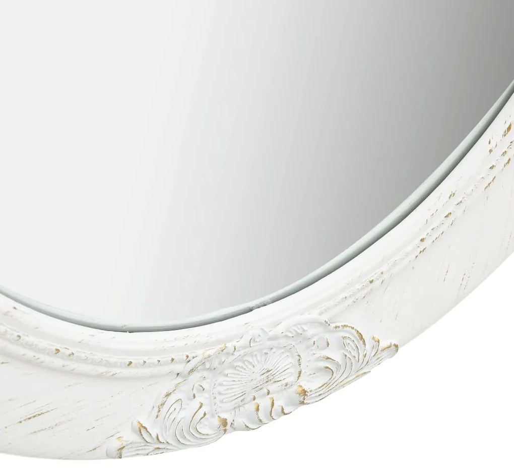 Espelho de parede estilo barroco 50x60 cm branco