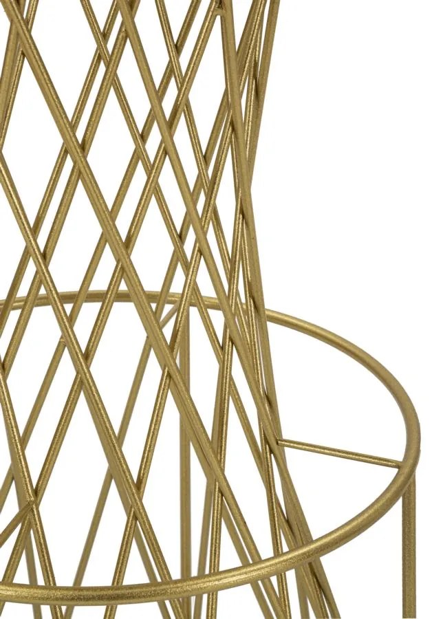 MESA DE BAR TOWER Ø70x103 CM DOURADA
