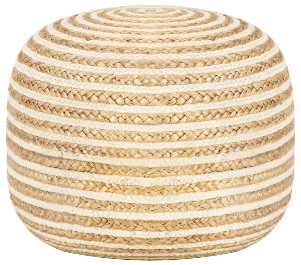 vidaXL Pufe artesanal 45x30 cm juta